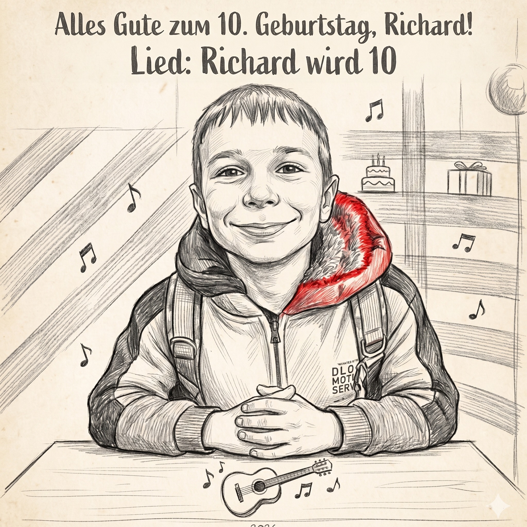 Richard wird 10